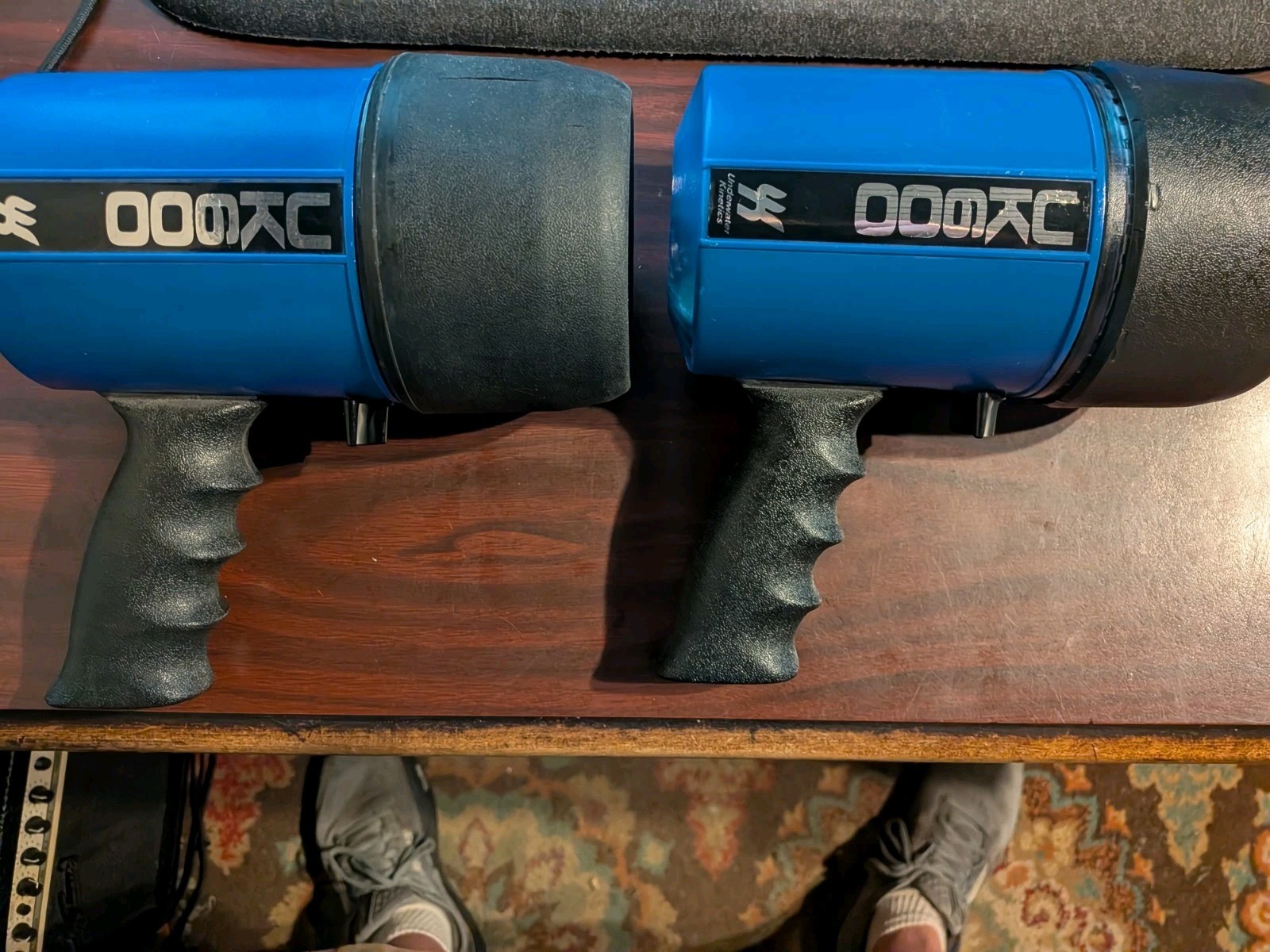 2x Underwater Kinetics UK600 Dive Light 500ft Max Depth Night Diving
