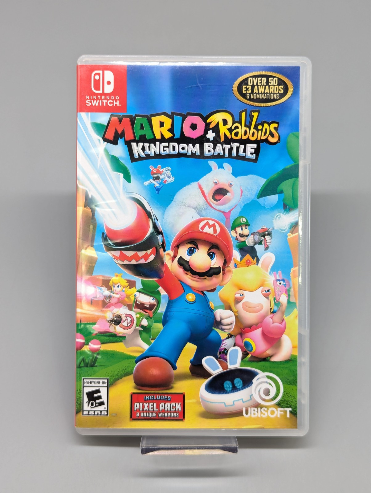 Nintendo Switch Mario + Rabbids Kingdom Authentic Replacement Case Only No Game