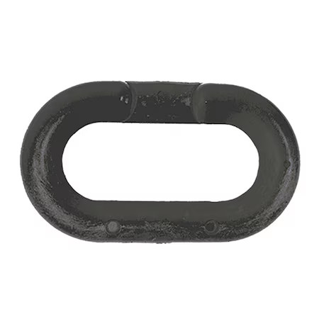Zoro Select 30703-10 Chain Link, Black, 1-1/2" Size, Plastic,  Pk10,  30703-10