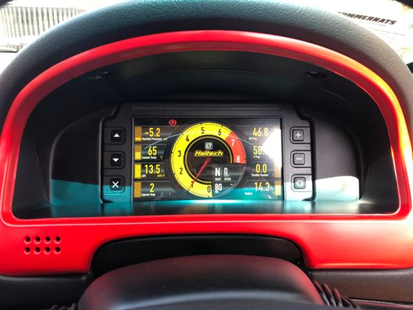 Holden Commodore VY / VZ Dash Mount Recessed for the Haltech iC-7 (display not i