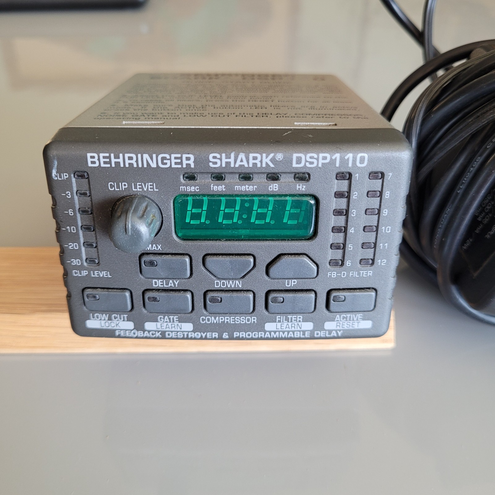 Behringer SHARK DSP110 with Power Supply