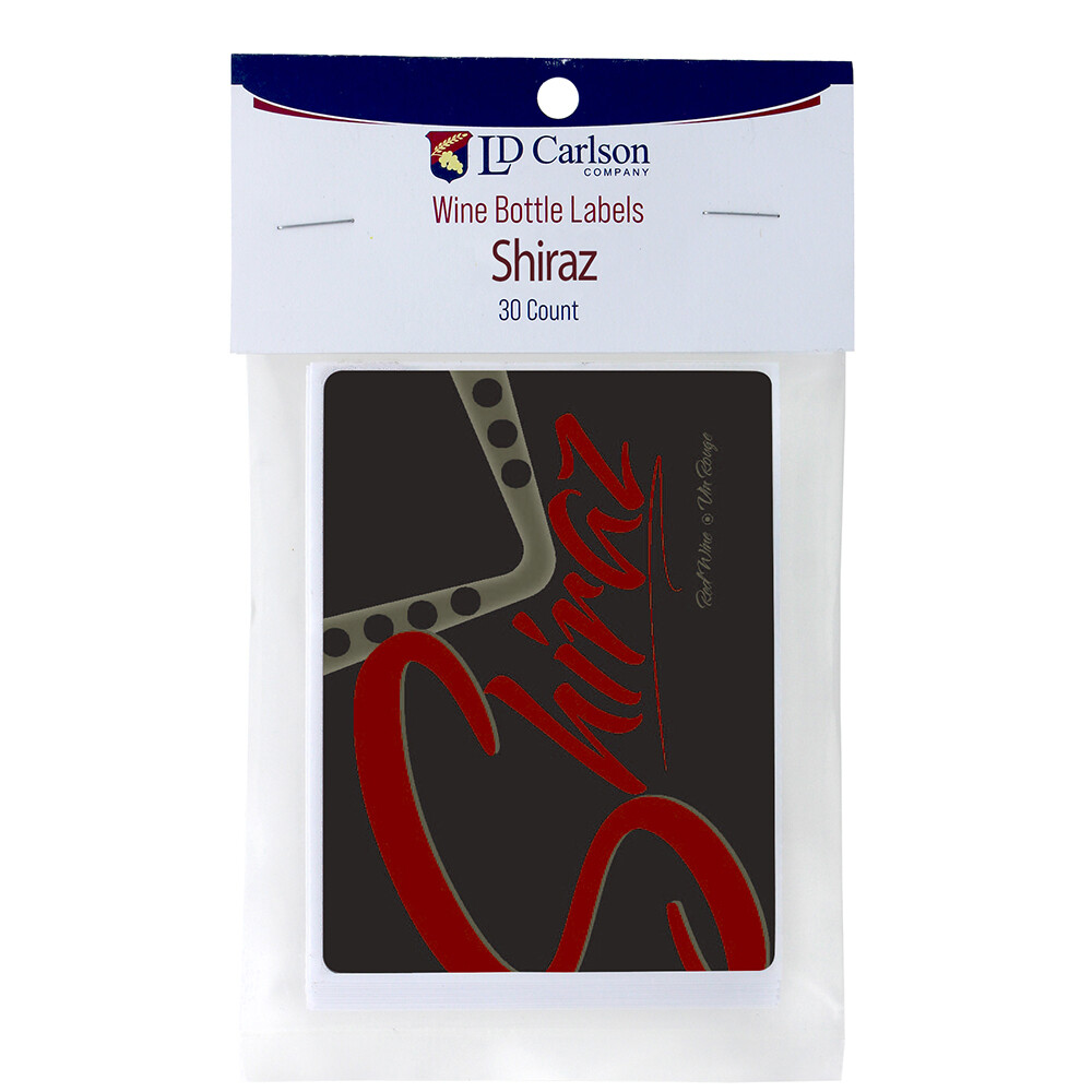 Shiraz Wine Labels