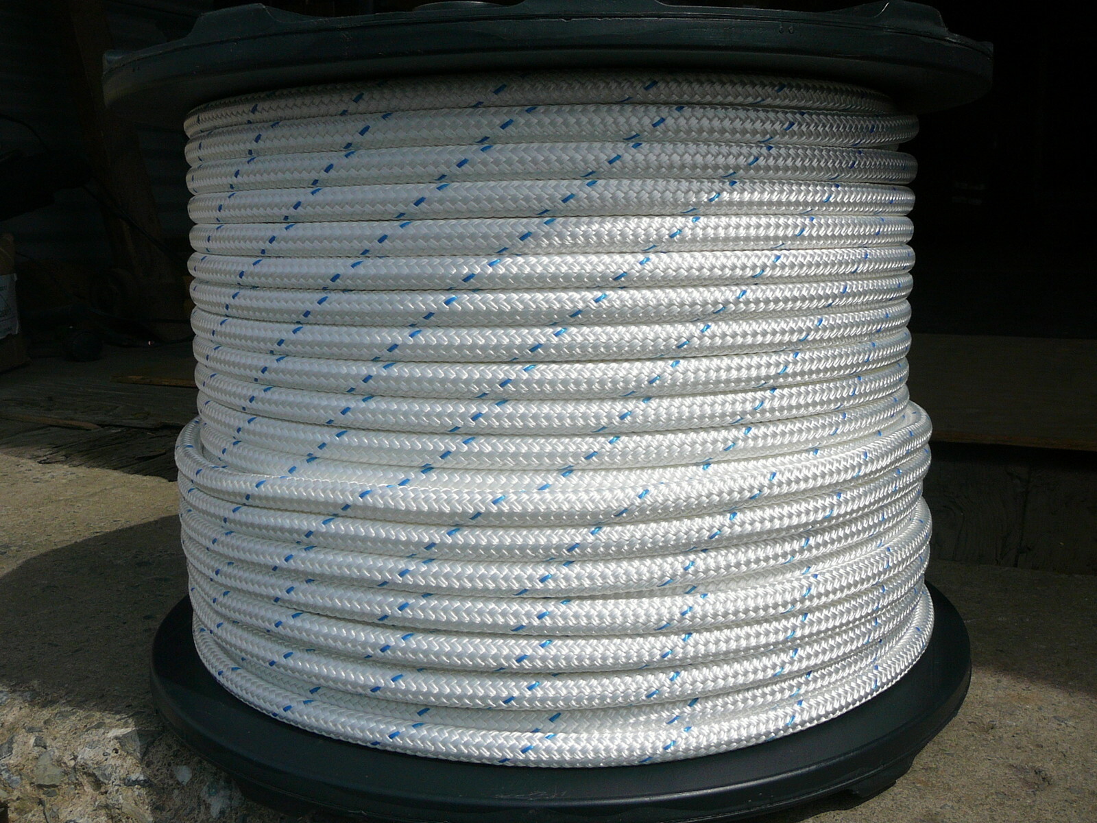 NovaBlue 1/2" X 77' Double Braid Dacron Stable Braid Rigging, Winch, Bull Line