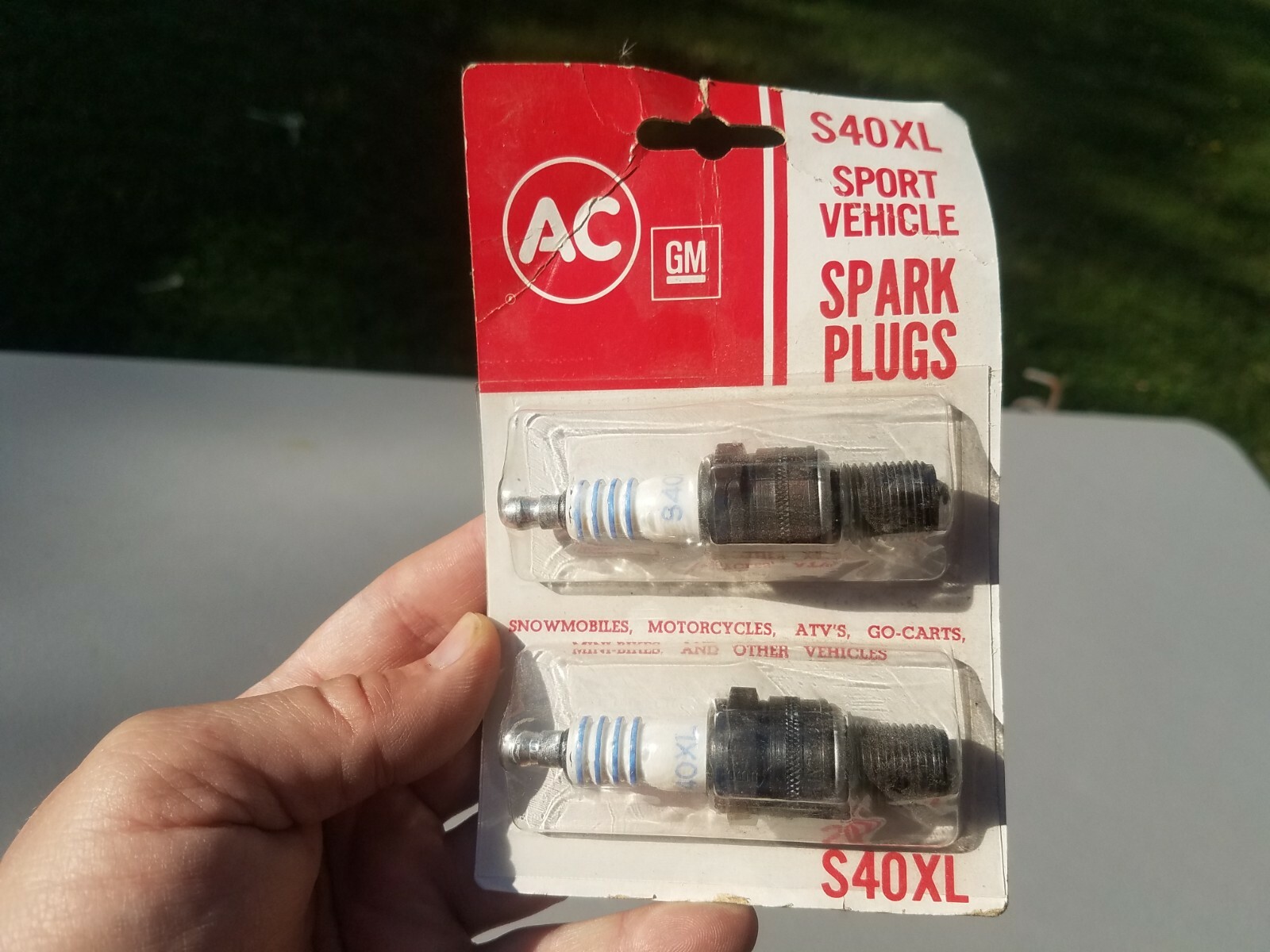 New Old Stock NOS AC GM S40XL Sport Vehicle Spark Plugs Lot Of 2