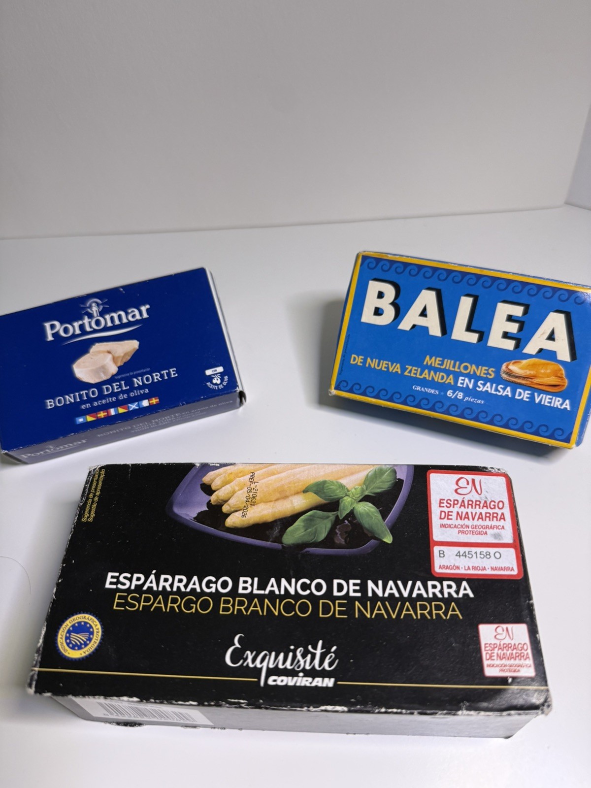 Spanish Lux Starter  Collection Kit- Bonito del Norte, Mussels & White Asparagus