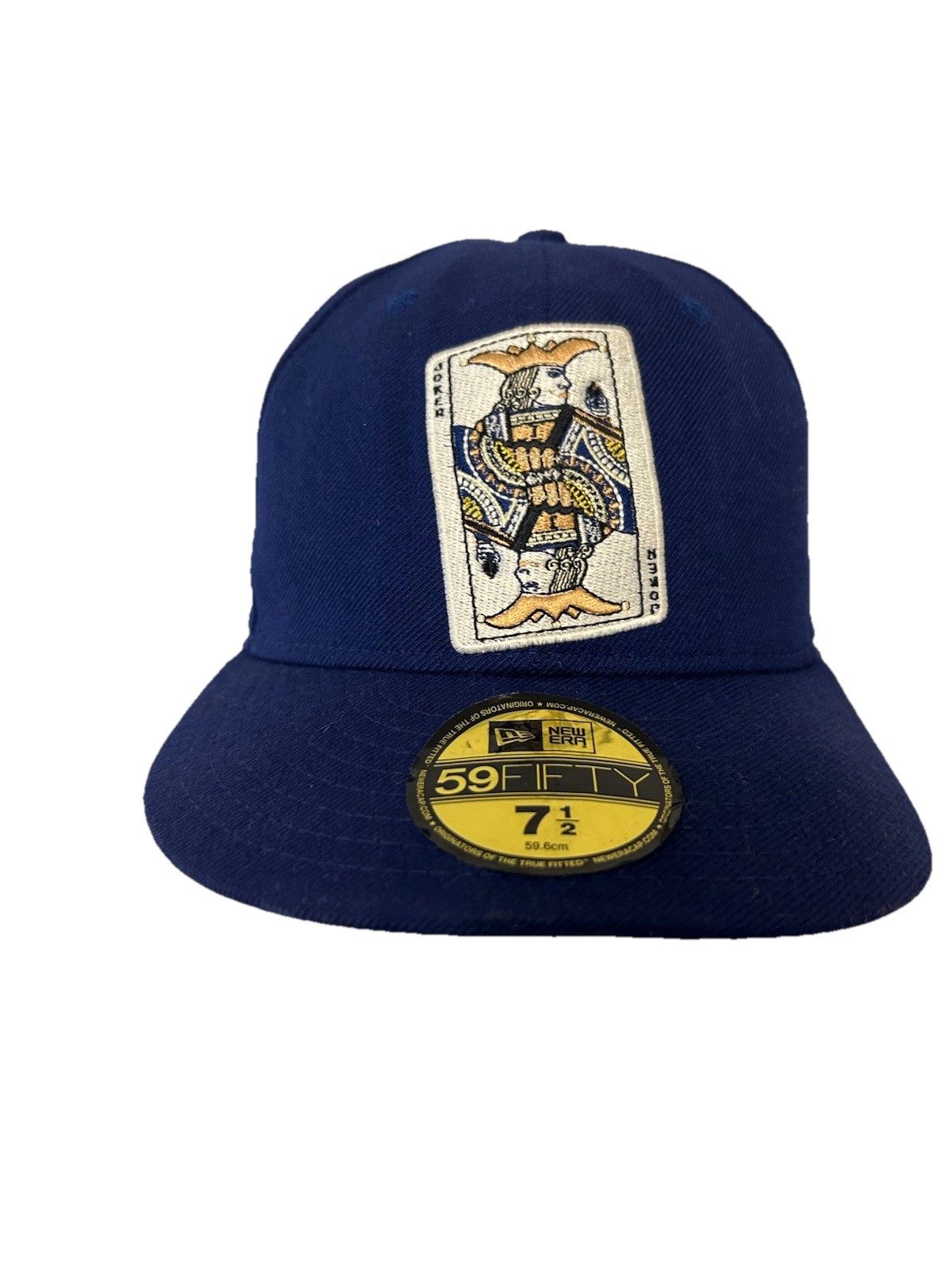 Joker - The Dark Knight DC Comics New Era 59Fifty 7 1/2 Blue - New