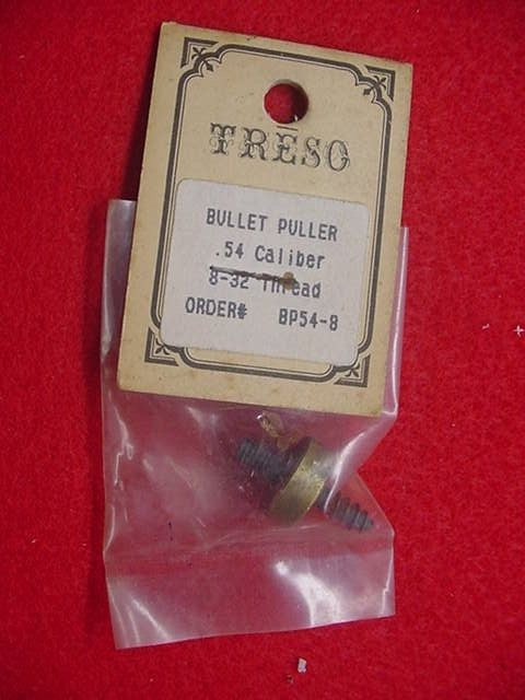 Tresso-.54 Caliber Bullet Puller - 8-32 Thread- New !