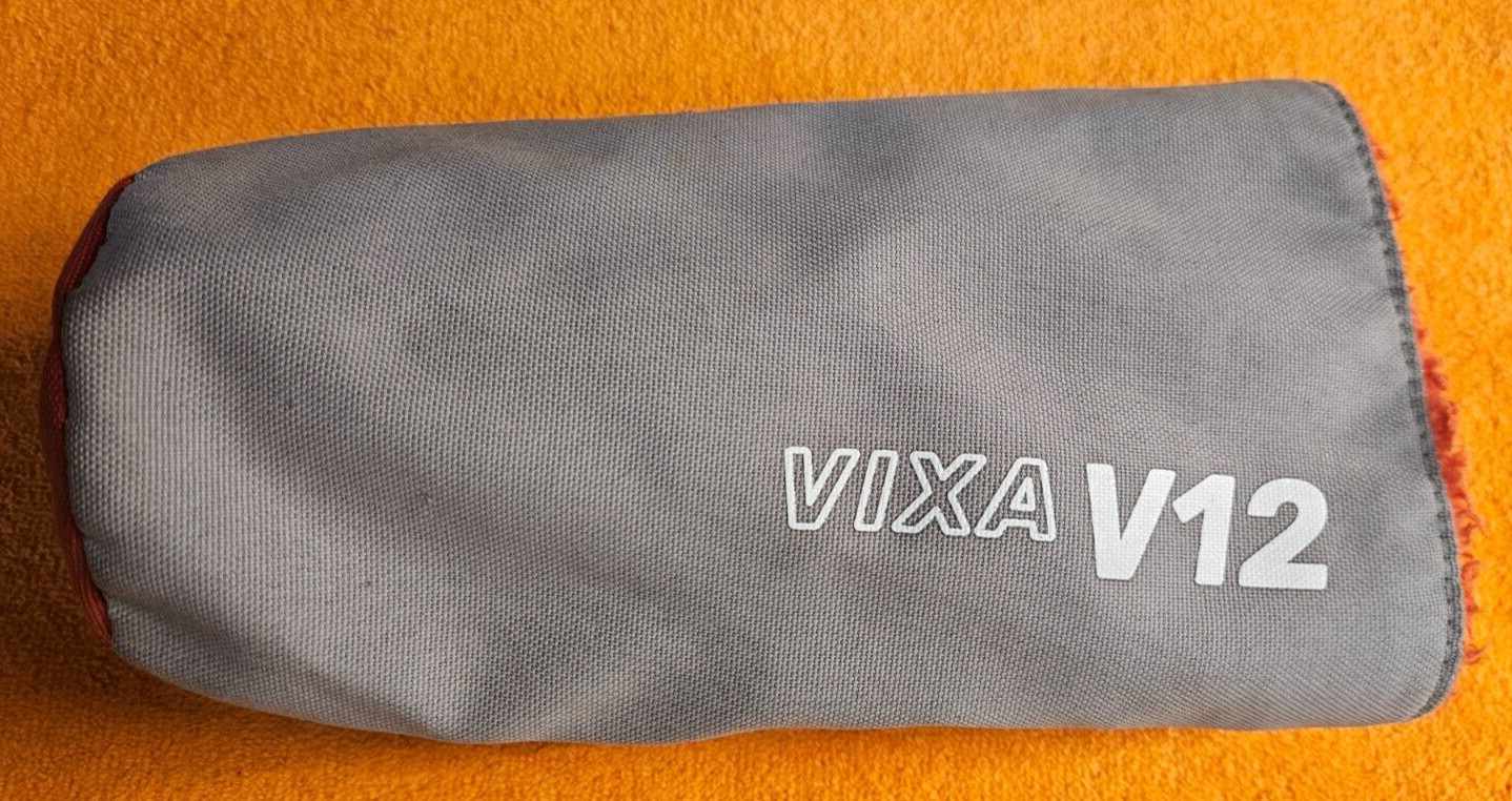 VIXA V12 14.5* FAIRWAY WOOD HEADCOVER GRAY - RED