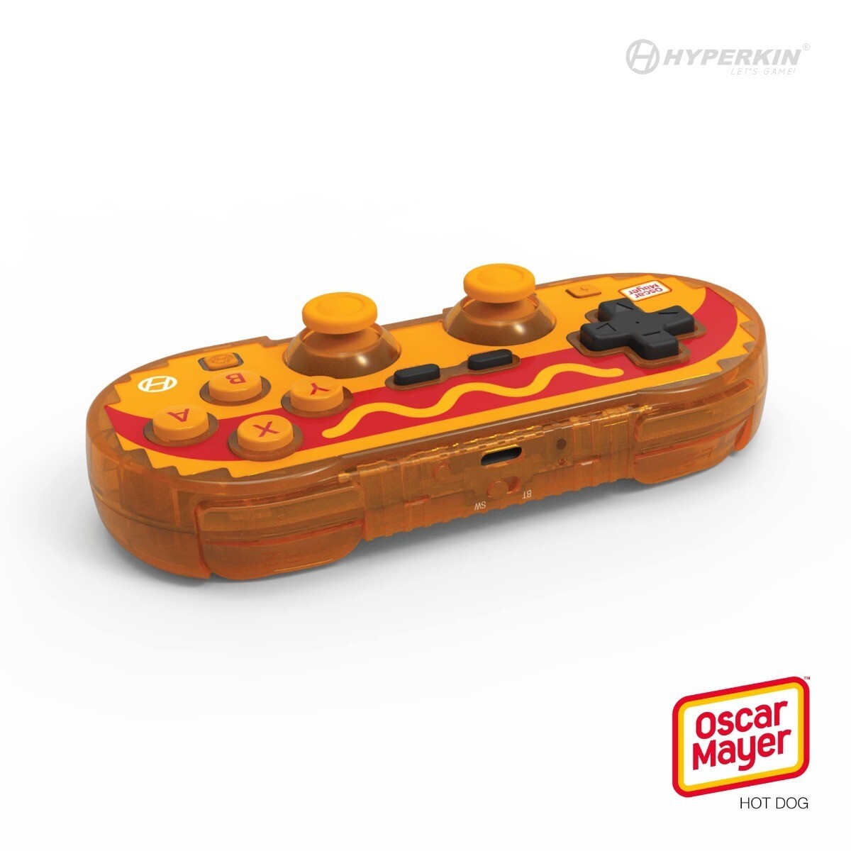 Hyperkin Bluetooth Controller Oscar Mayer Edition for Nintendo Switch, PC & Mac