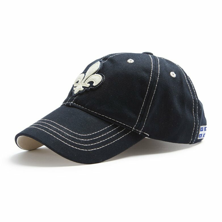 Red Canoe Quebec Shield Cap - Hat is One Size Fits All