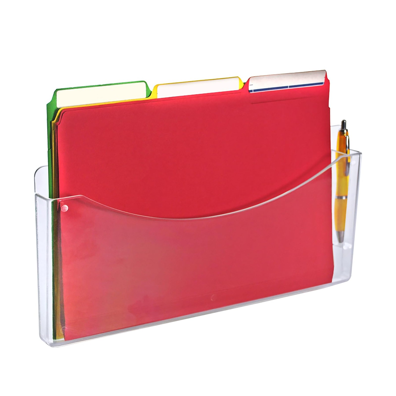 250000 Clear Single Pocket Wall File