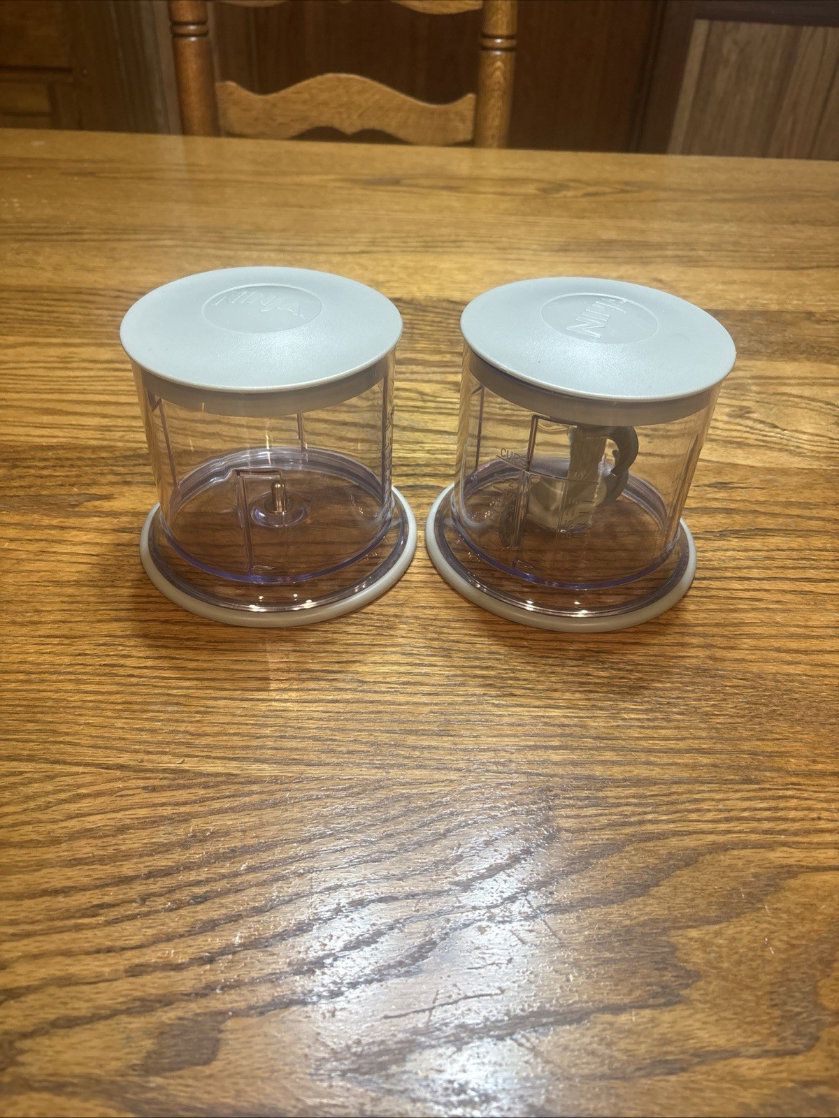 2 Ninja 16oz Replacement Bowls for Master Prep Pro Blender With One 4 Blade/ EE