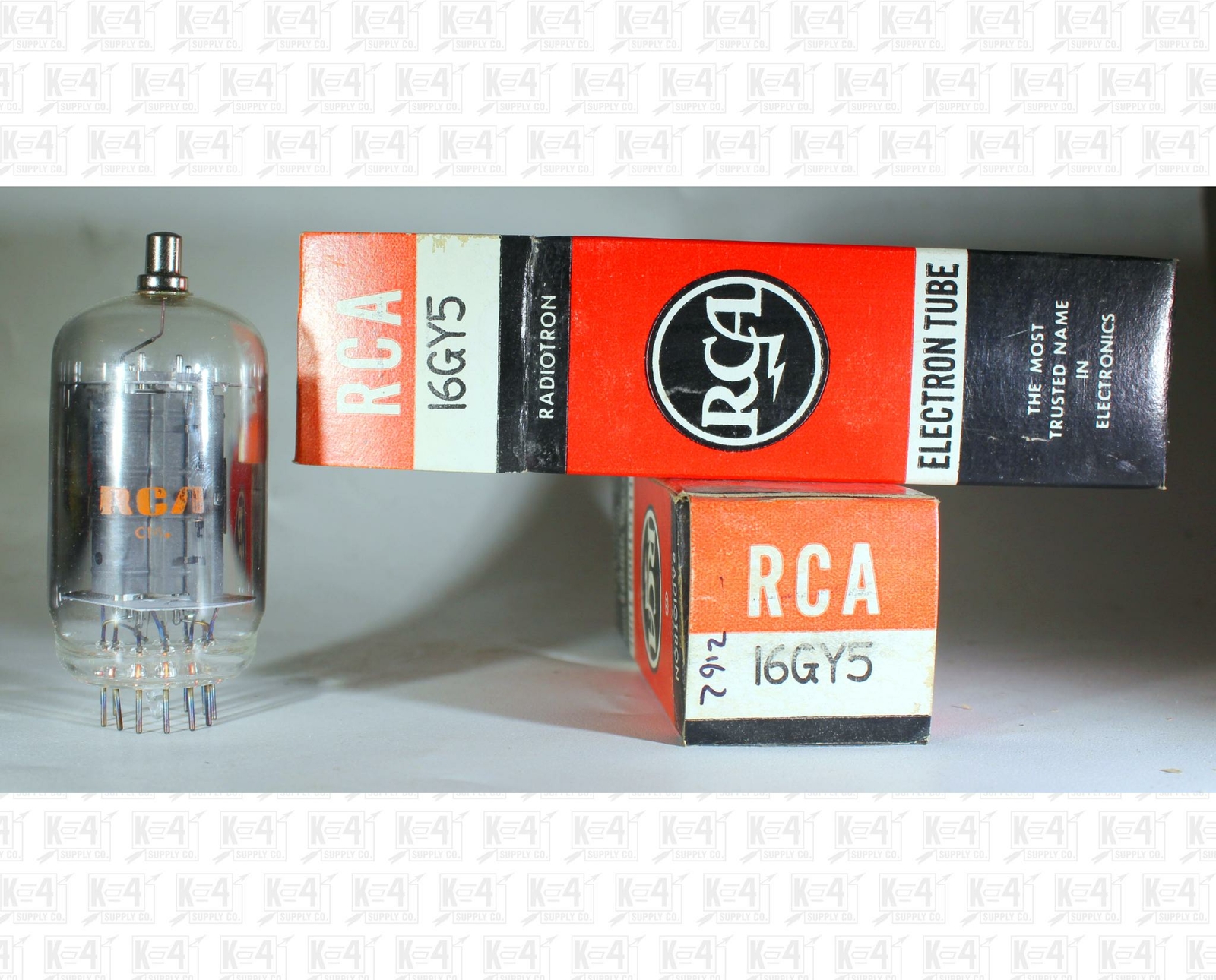 RCA 16KY5 Vacuum Tubes Made In USA NOS Lot Of 2 +Box