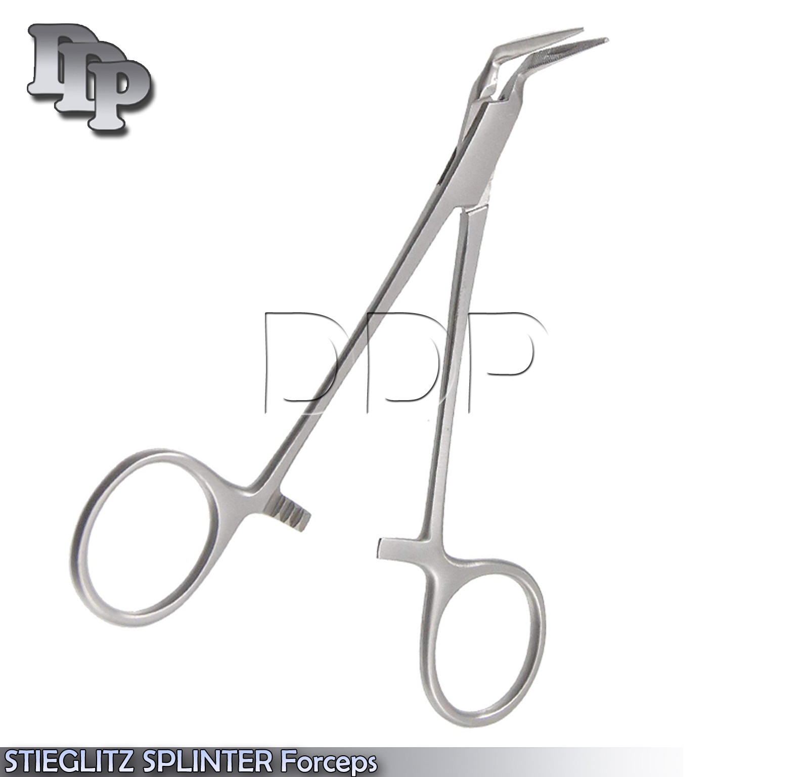 Steiglitz William Splinter Forceps 4.75" (90-Degree) Dental Surgical Instruments