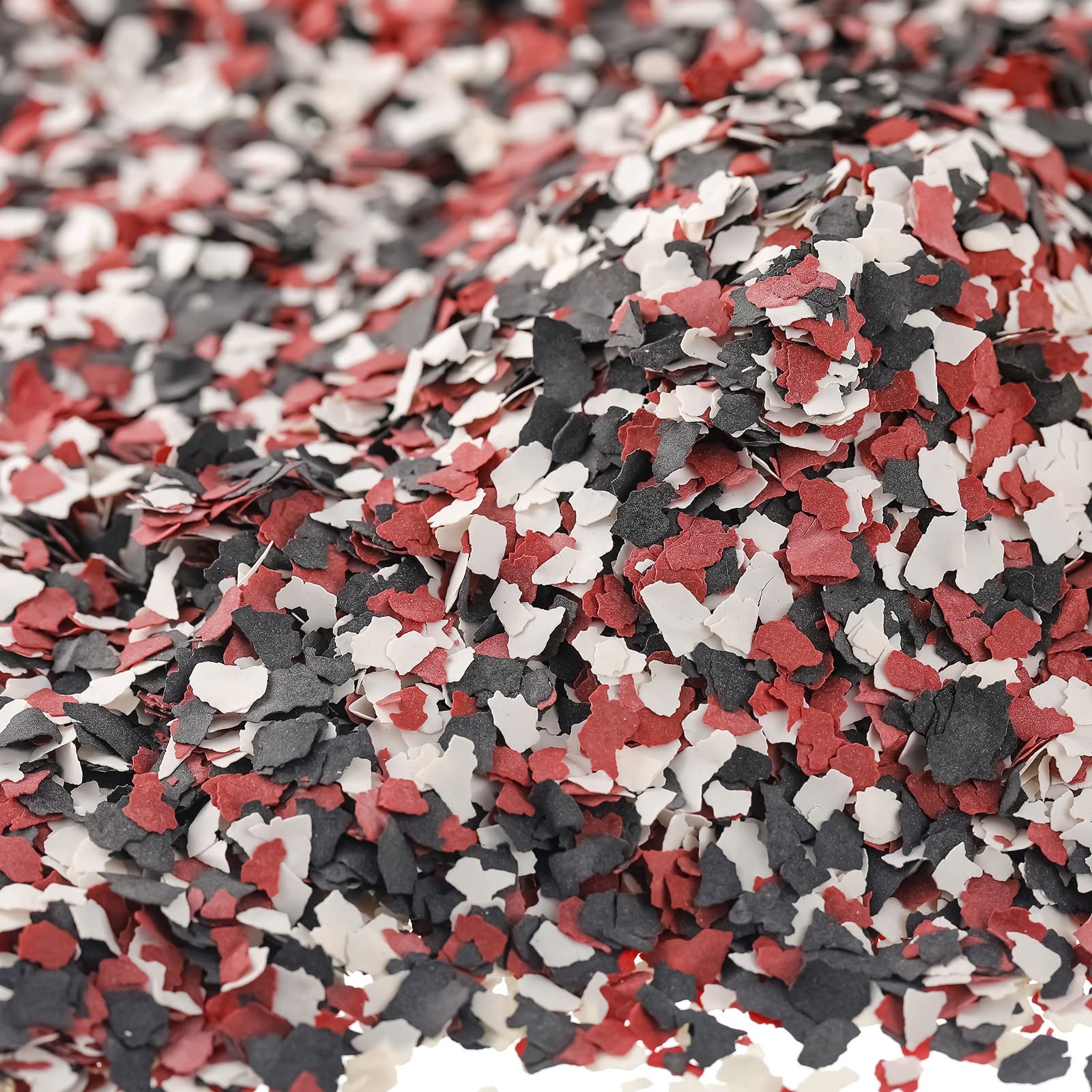 350 G/ 0.77 lb Decorative Color Chips Epoxy Flakes 3-5 mm Blend Concrete Floo...