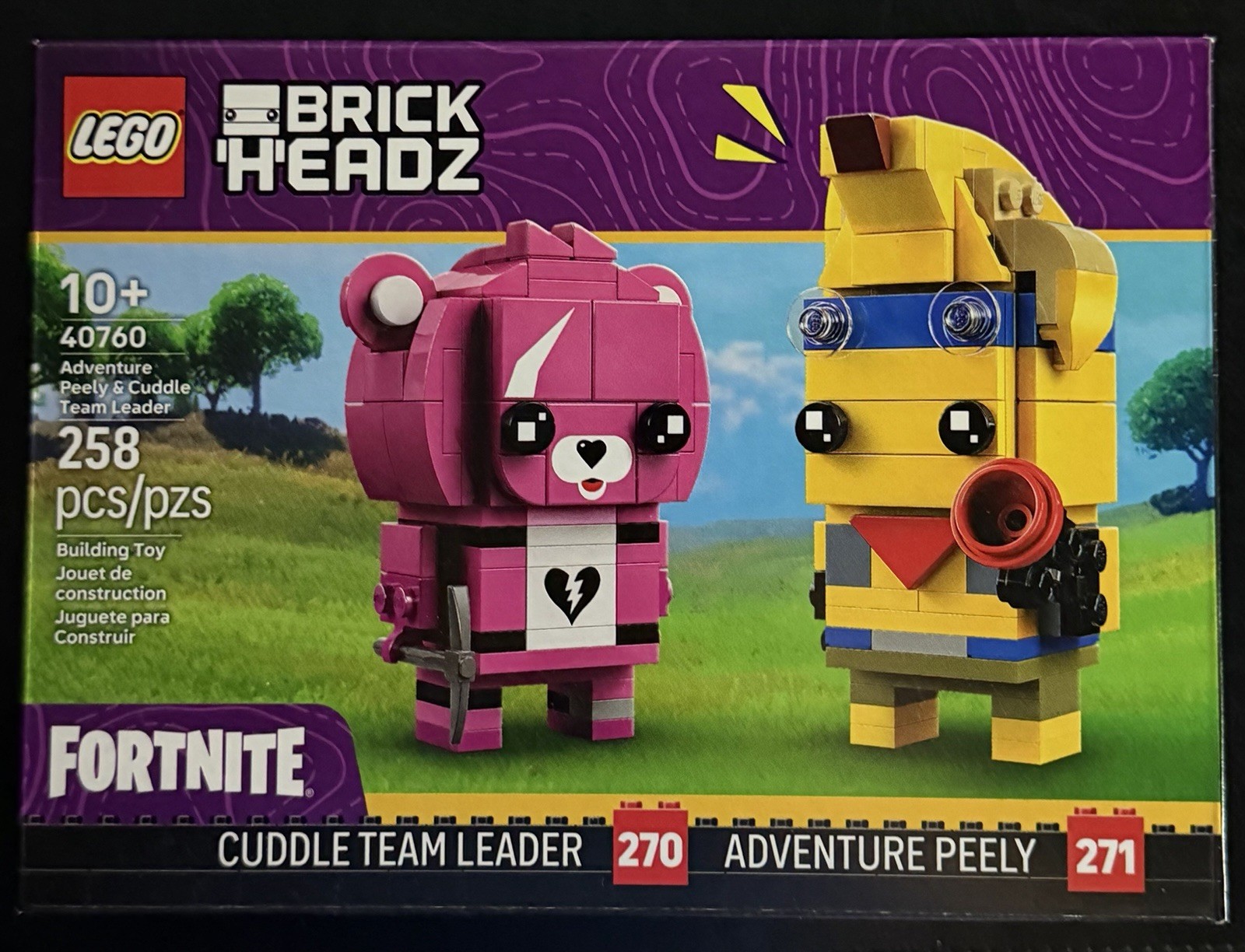 LEGO 40760 Fortnite Adventure Peely & Cuddle Team Leader BrickHeadz GWP Sealed