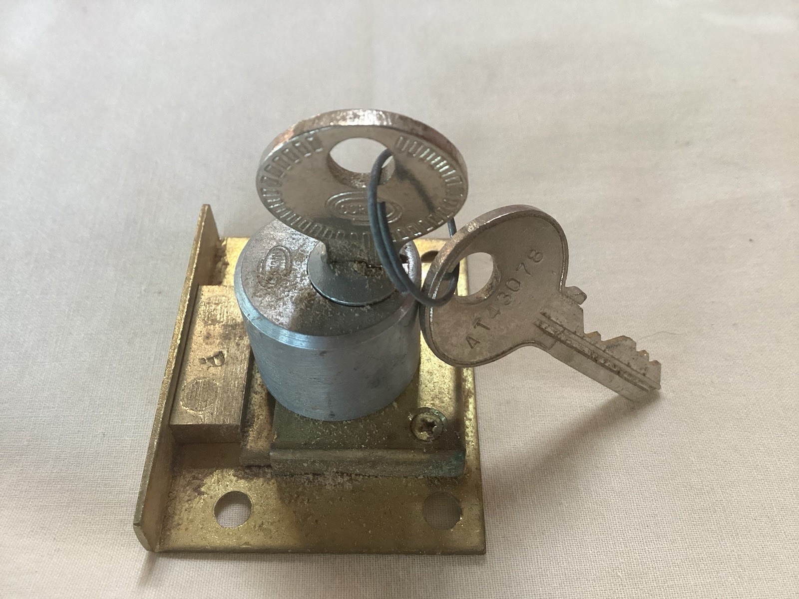 New, Old Stock, Corbin Cabinet Lock, High Quality