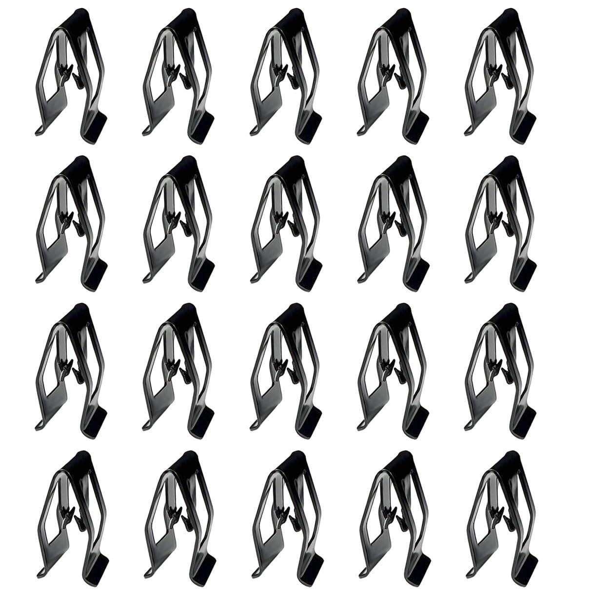 20 Pcs Universal Dashboard Trim Clips, Auto Dash Panel Retainer Clips, Trim Meta