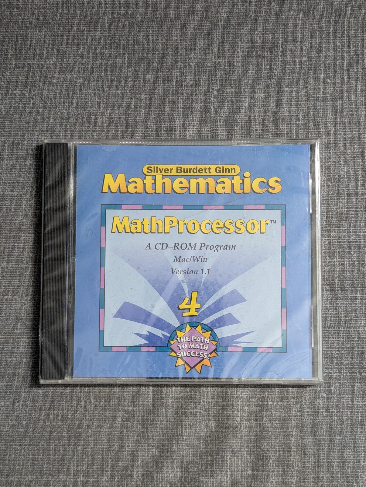 Silver Burdett Ginn Mathematics MathProcessor Version 1.1 CD-ROM Mac/Win Grade 4