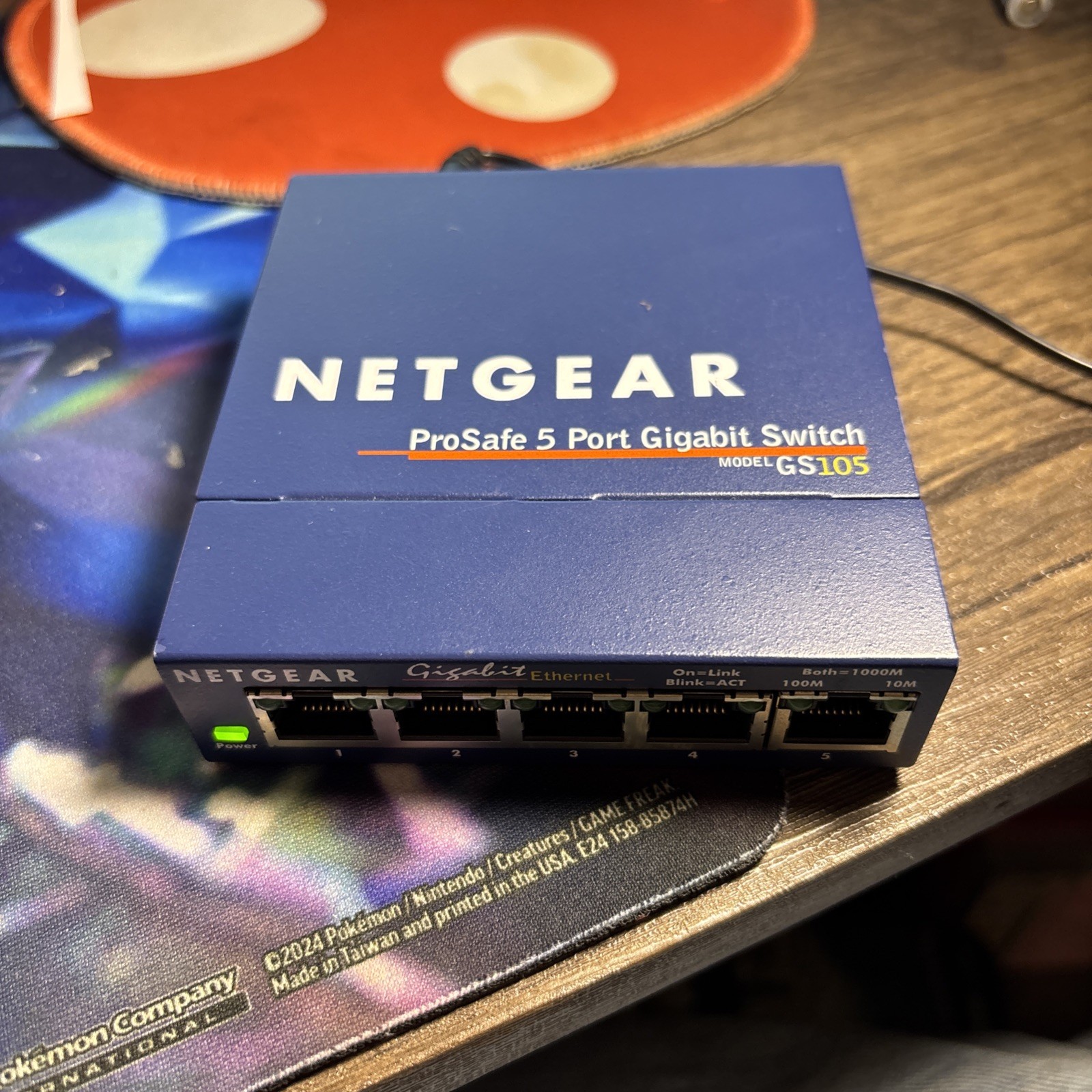 NetGear ProSafe GS105 v4 5-Port Gigabit   Ethernet Switch
