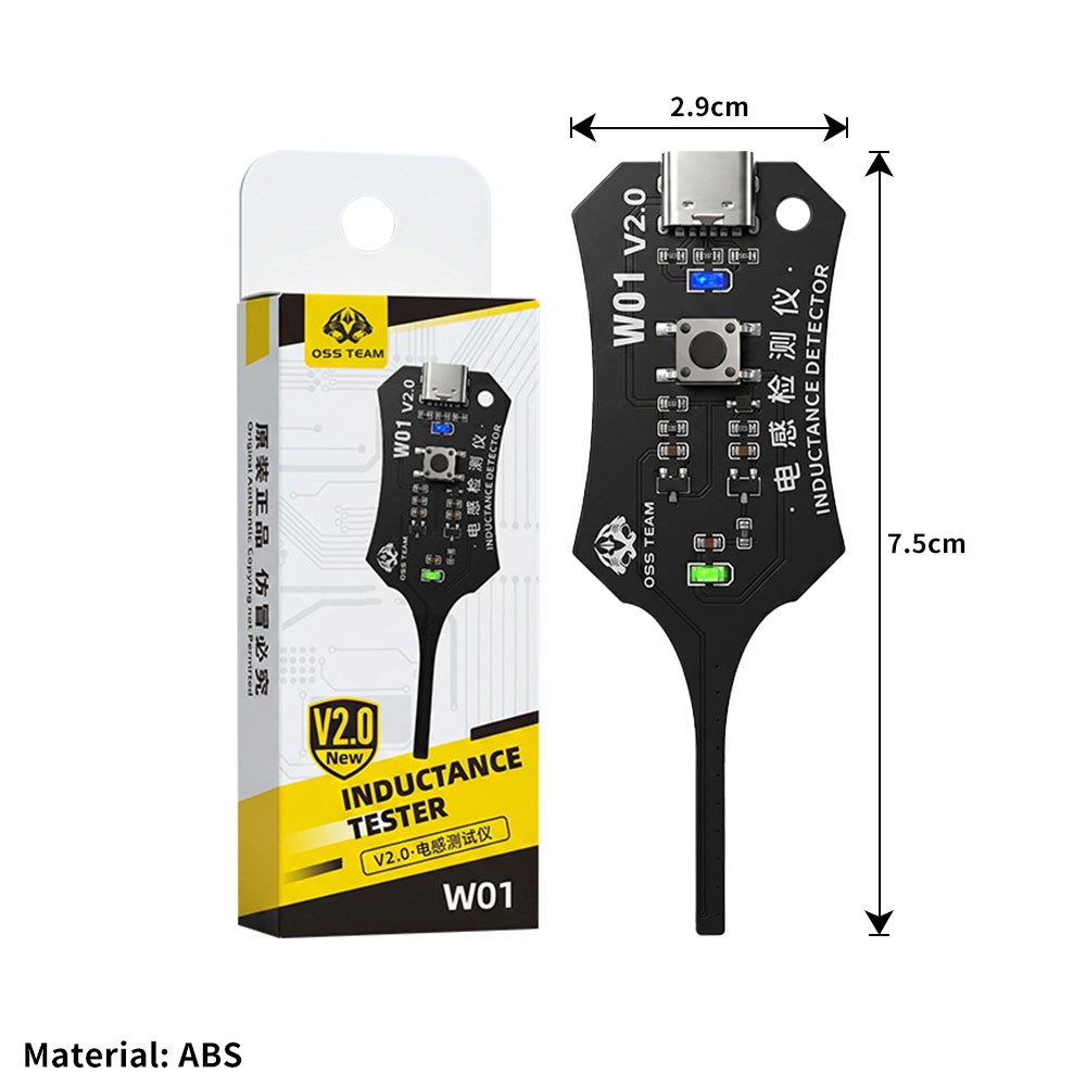 Precise Electromagnetic Tester For Circuit Maintenance W01 Inductor Detectors