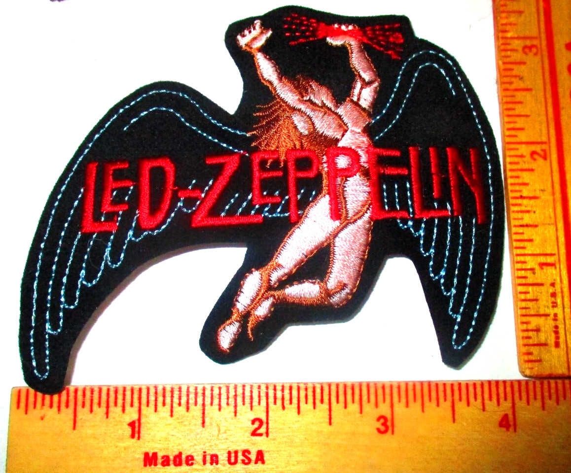 Led Zeppelin patch vintage collectible old rock band concert music memorabilia