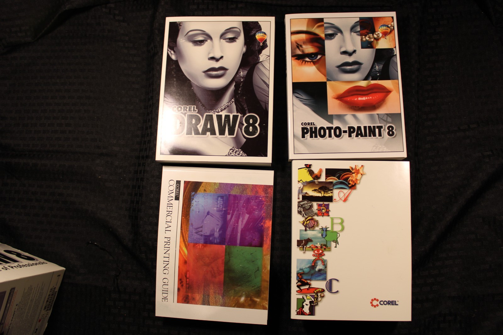 CorelDRAW 8, a Graphic Design Software (Upgrade version) BIG BOX