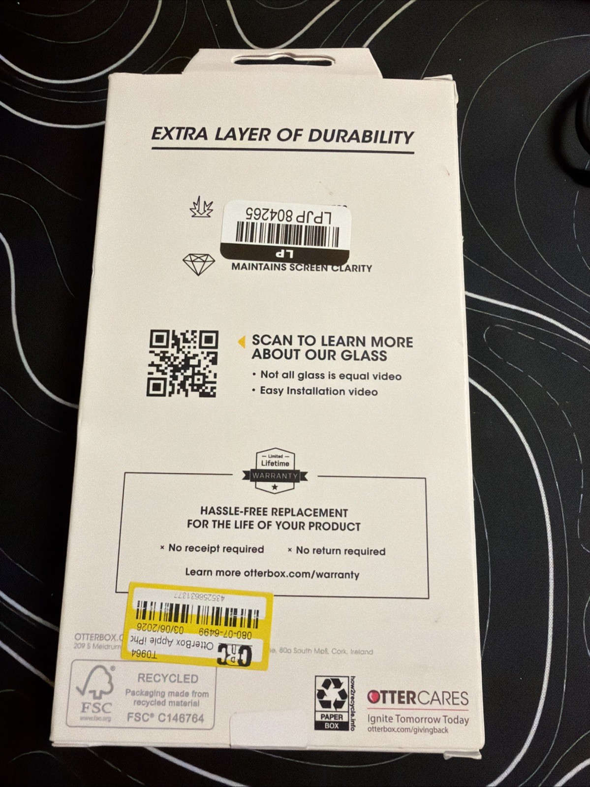 OtterBox Glass - Screen Protector for Apple iPhone 16 Pro Max - NEW