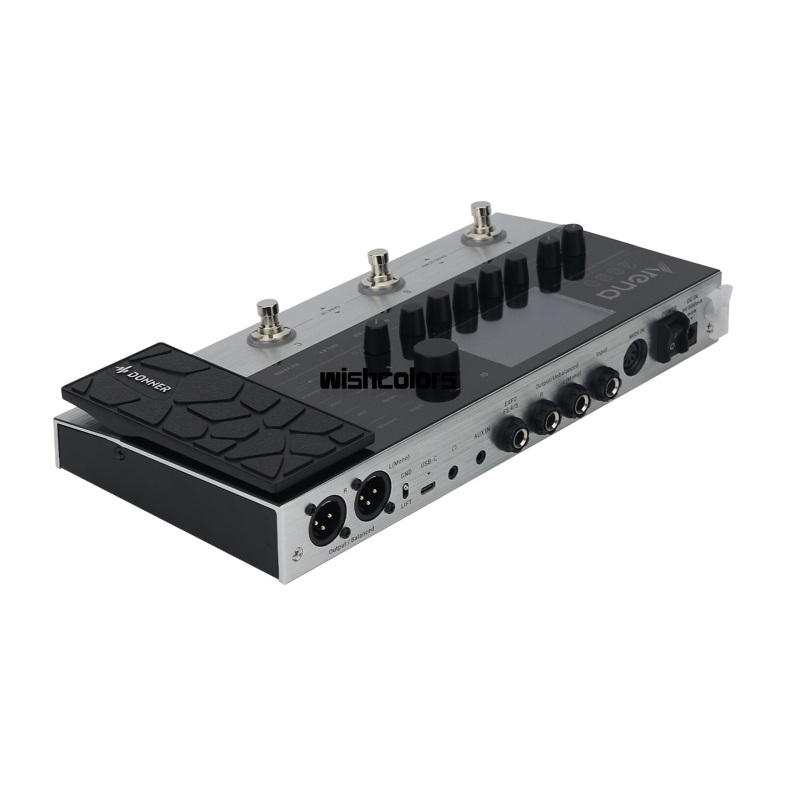 Donner Arena 2000 Multi Effects Looper Pedal 278 Effects Independent IR Module