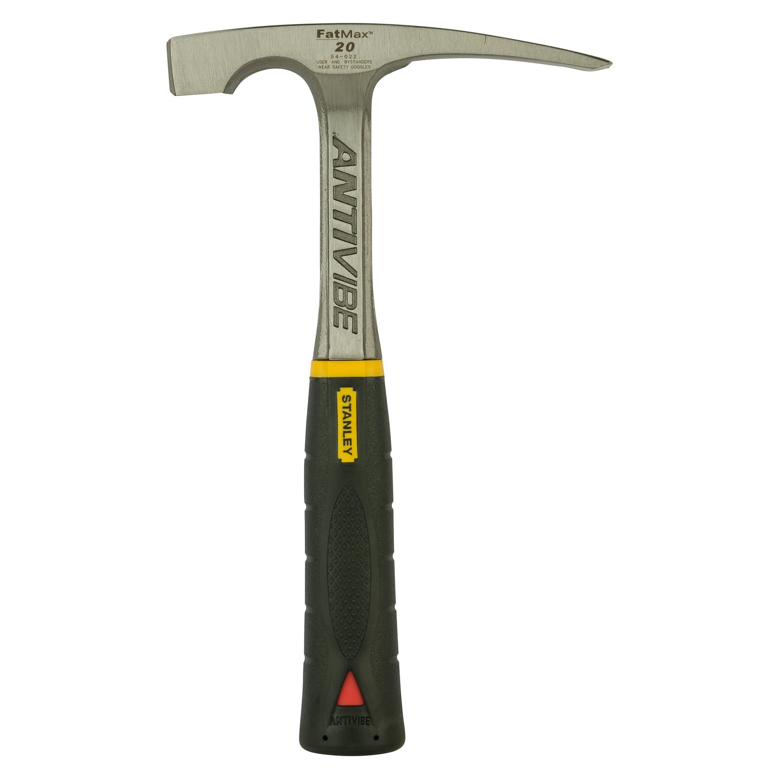 Stanley 1-54-022 FatMax AntiVibe Brick Hammer, 20 oz