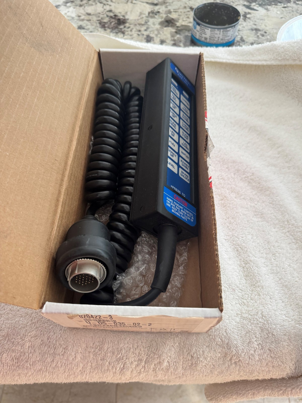 Skytron Model 3500 OR Table Control- discontinued part D5-035-02-2