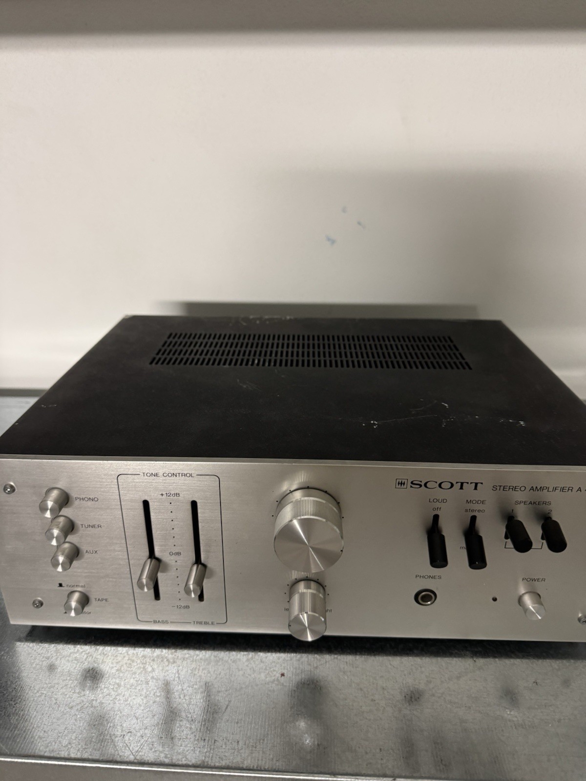 SCOTT STEREO AMPLIFIER A 406
