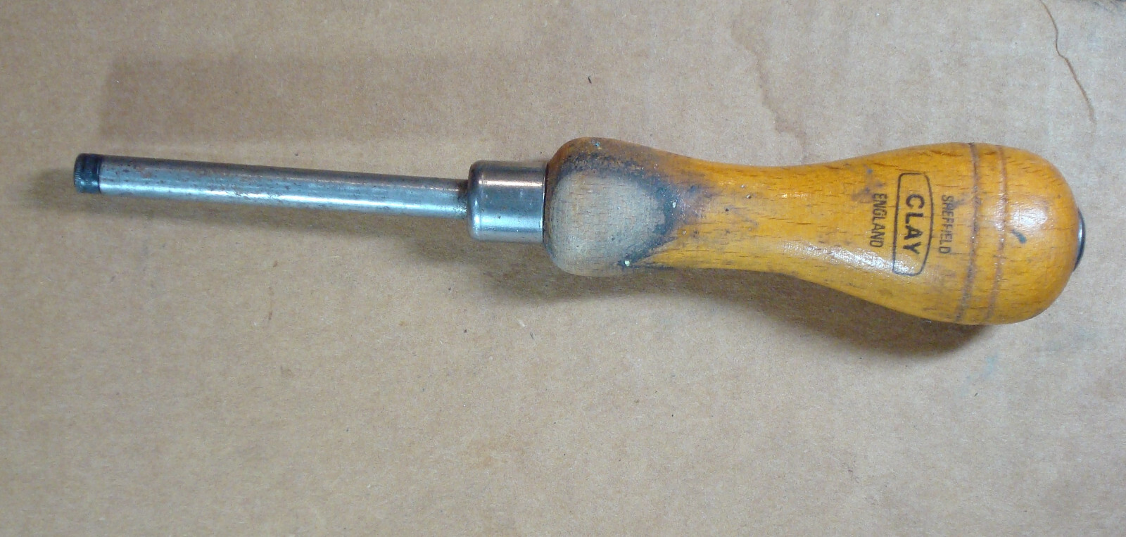 Sheffield Clay England 7.5” Shavehook blade Holder (No Blade)