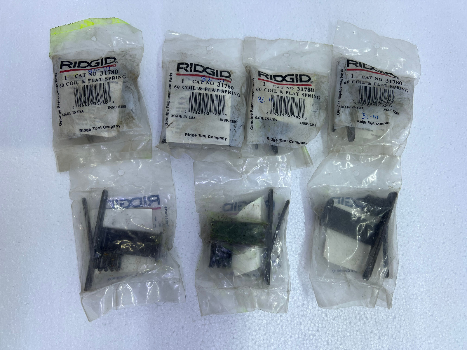 7 Nos X RIDGID 31780 Coil and Flat Spring Assy
