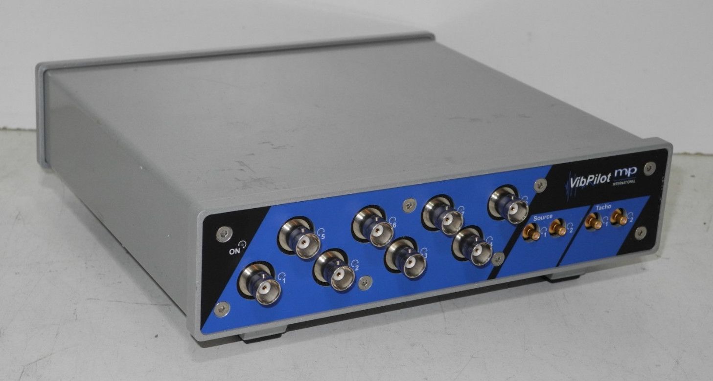 m+p International VibPilot-8 Vibration Controller & Dynamic Signal Analyzer Unit