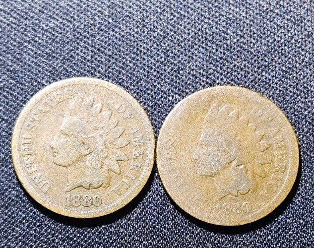Indian Head Cent 1880