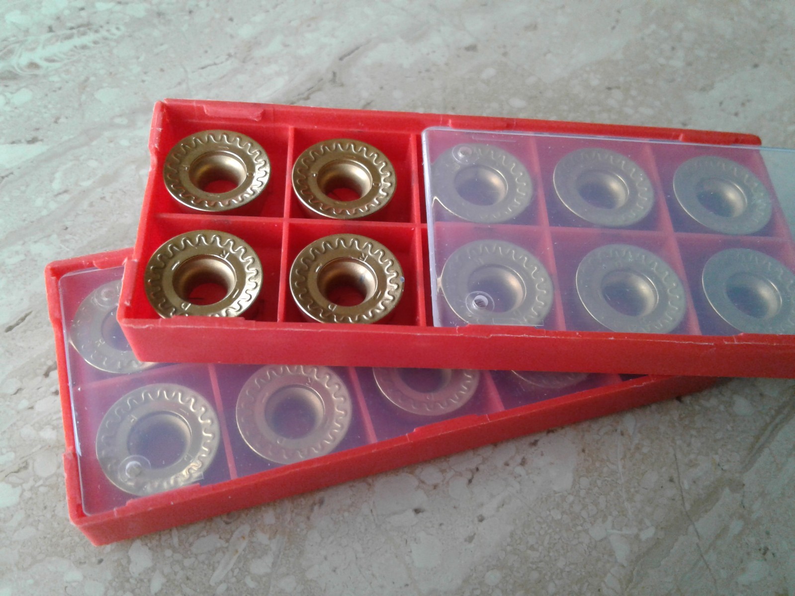 20pcs RCKT1606MO-DM COATED CARBIDE FACE MILL INSERTS-new