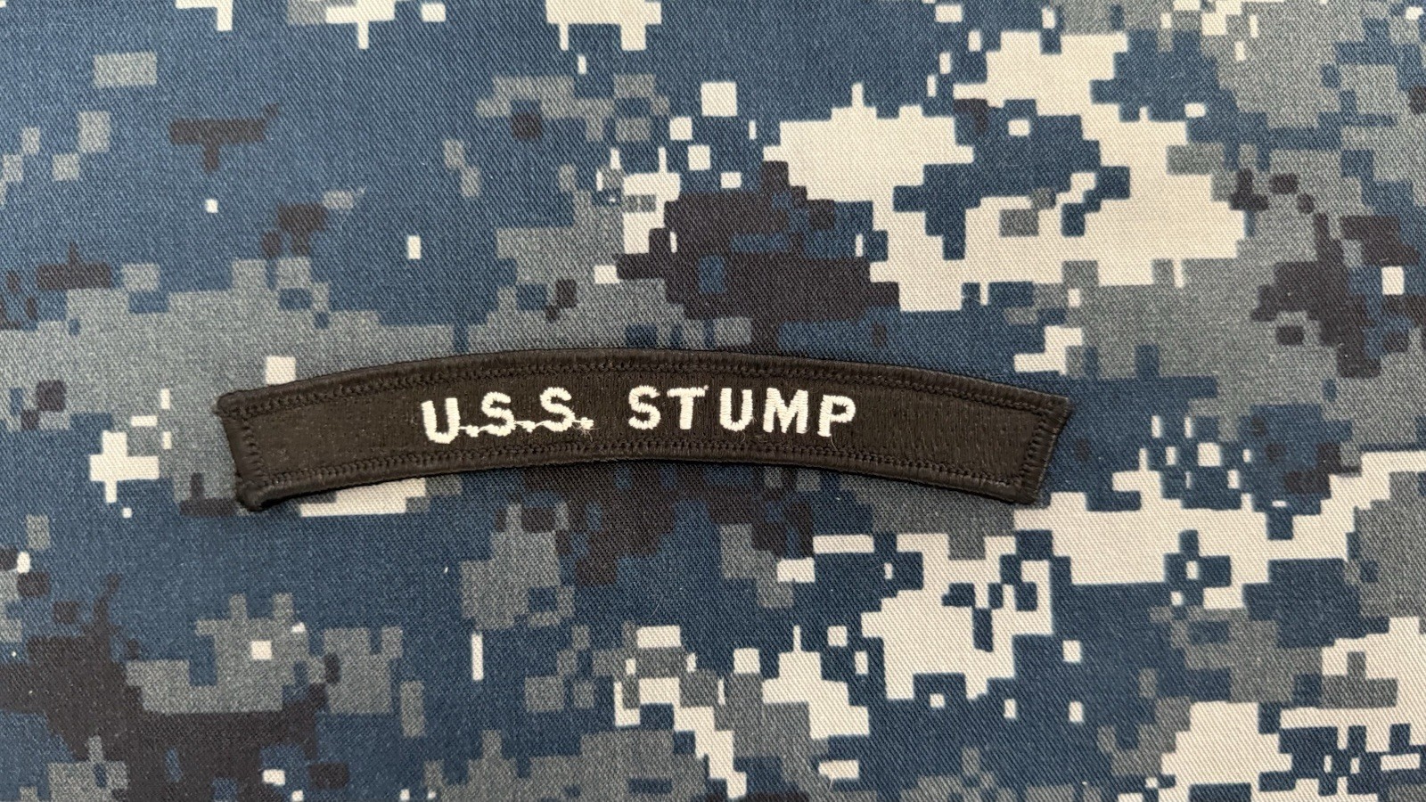 USN Navy Rocker UIM / USS STUMP DD-978