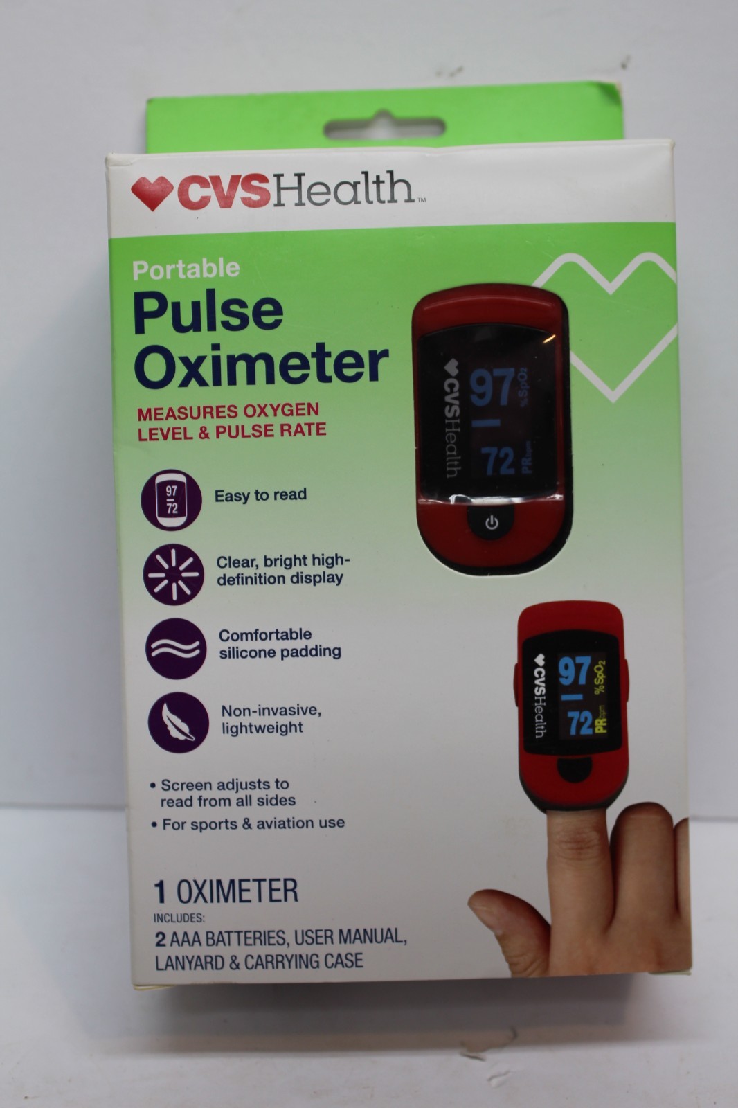 CVS Portable Pulse Oximeter  -New