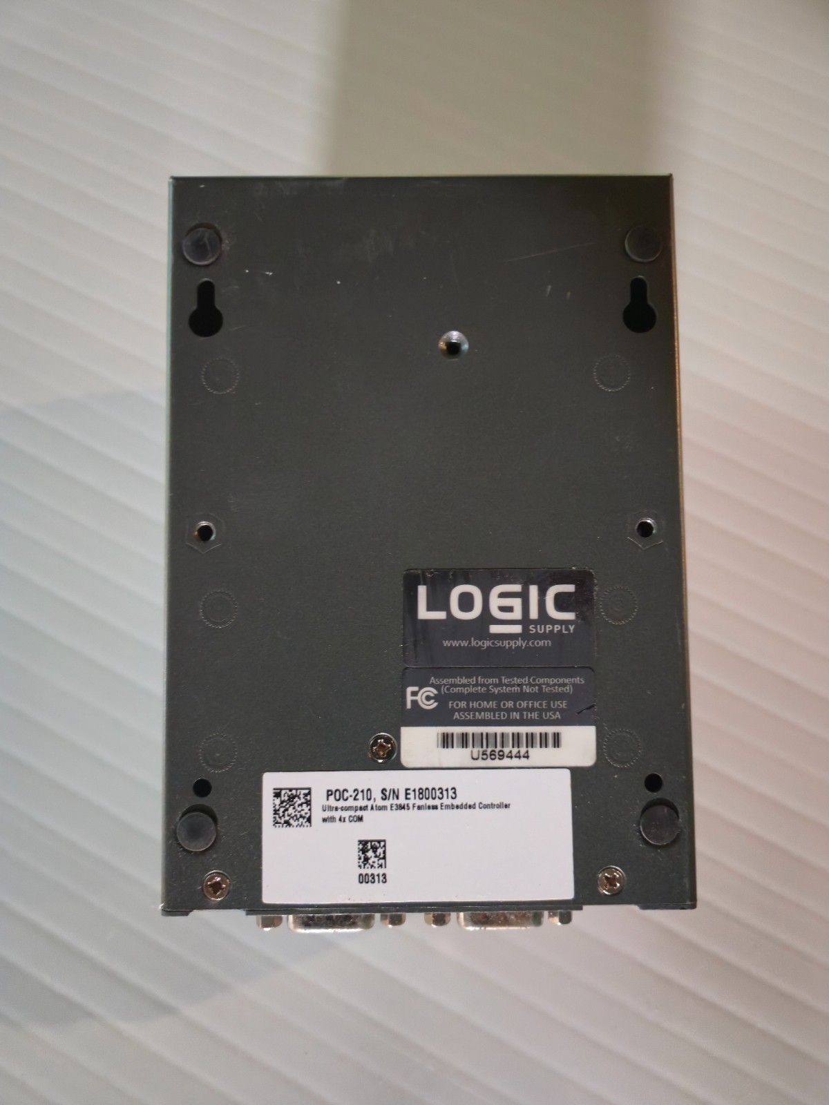 Logic / Neousys POC-210 Atom E3845 Ultra Compact Fanless Embedded Controller