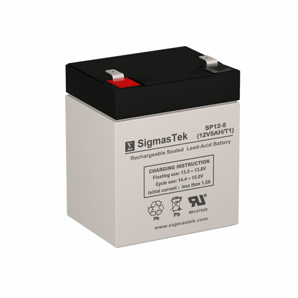 Yuasa NP4-12 Replacement Battery (12V 5AH Terminal F1)