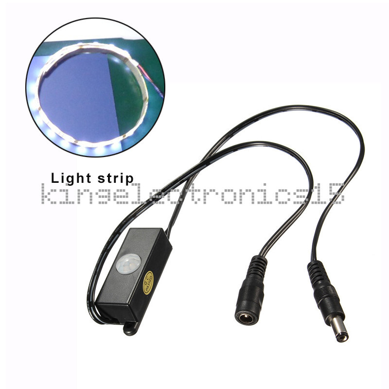 DC 5-24V MINI Aotomatic PIR Infrared Motion Sensor Detector Switch for LED Strip