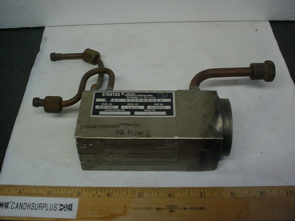 Fairchild/Stratos Heat exchanger #HE142