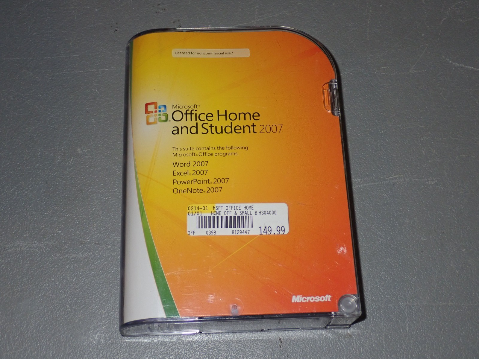 Office Home and Student 2007