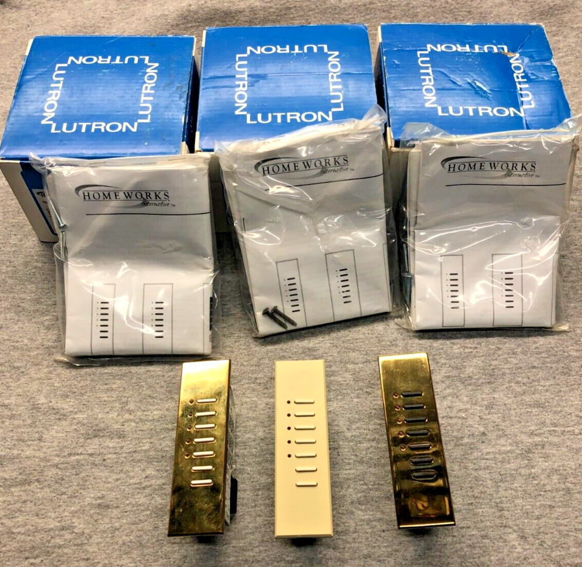 Lutron HWI-KP5 Homeworks Architectural Keypad