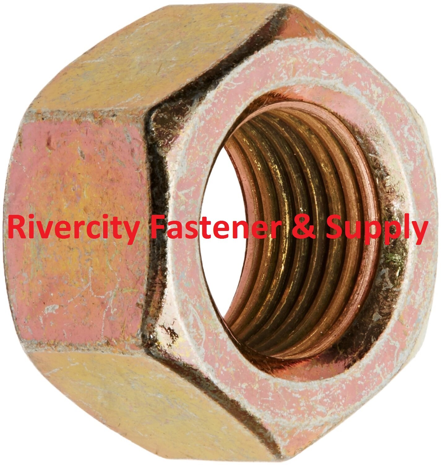 (1) 5/8-18 Grade 8 Left Hand / Reverse Thread Nut 5/8x18 Nut Fine Thread