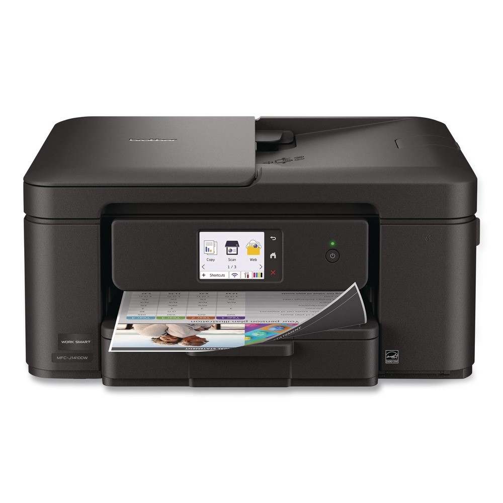 Brother MFCJ1410DW Work Smart 1410  Wireless Color Inkjet AIO Printer New