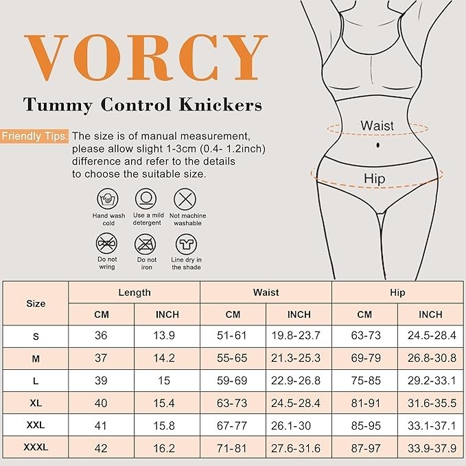 High-Waisted Knickers Tummy Control Shapewear Medium for a slimming effect BRO8