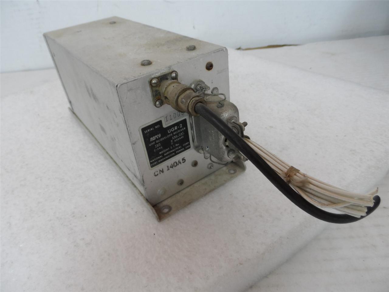 National Aeronautical Corp. NARCO UGR-2 UHF Glideslope Receiver