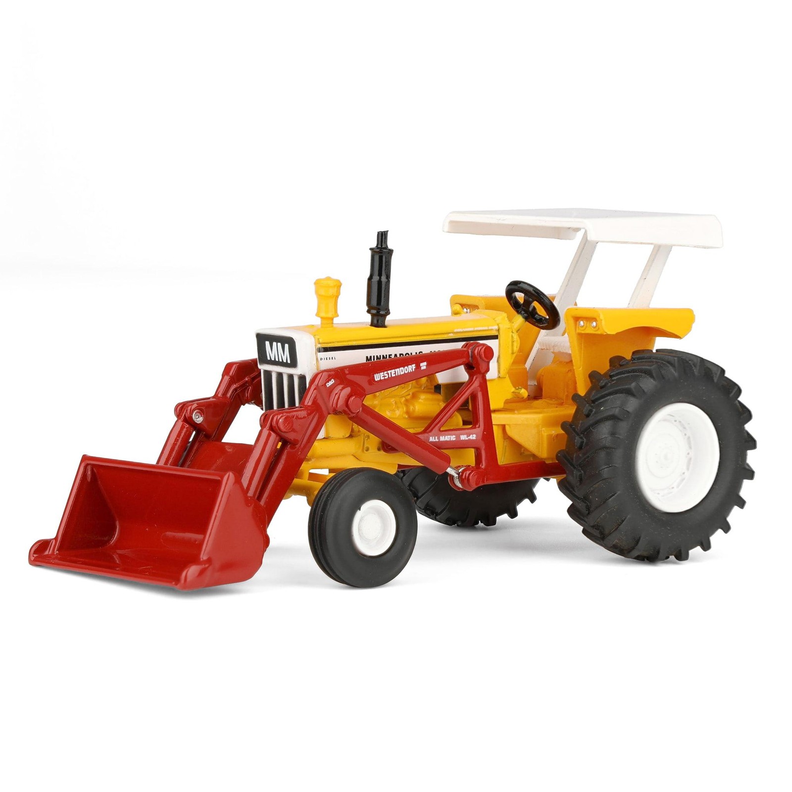 1/64 Minneapolis Moline G750 Tractor with Wide Front & Loader, SpecCast, SCT902